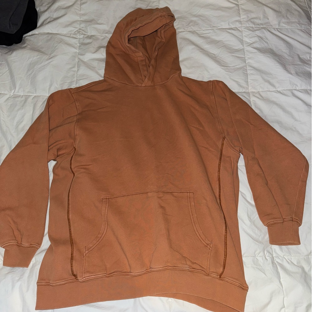 Women's Tan Hoodie Sweater